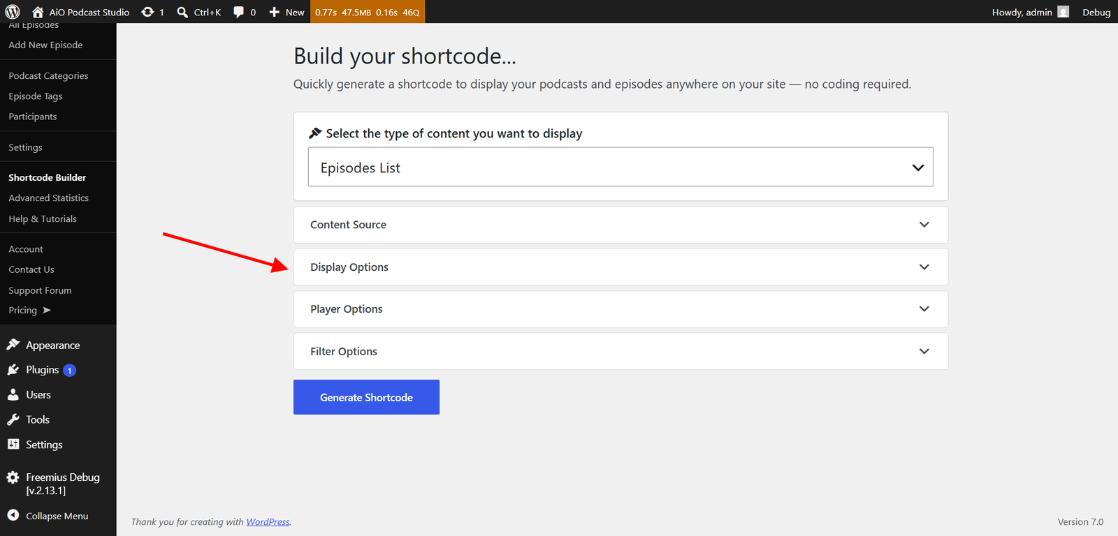Customize display settings