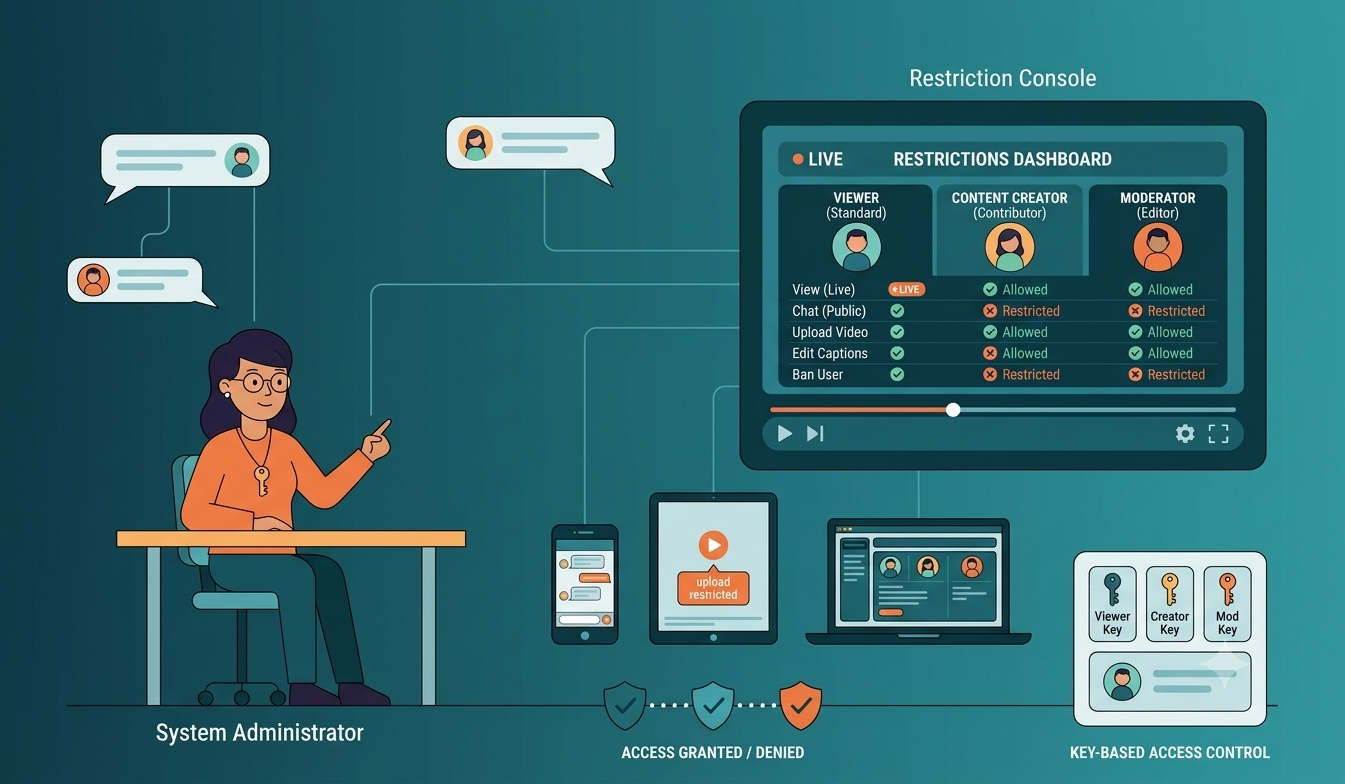 User Role Restrictions Banner User Role Restrictions Banner